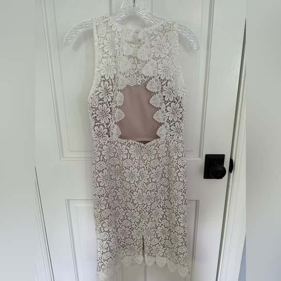 Anthropologie BHLDN Bridal Shower Luncheon White Dress in Small - Picture 3 of 6
